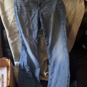 American Eagle Outfitters Light Blue Flare Jeans